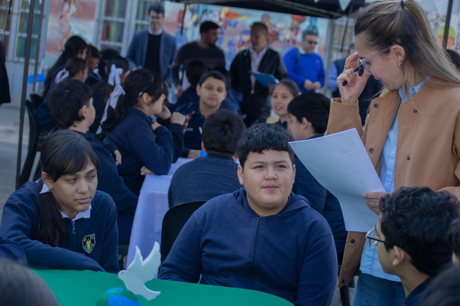 <p>Posadas dialogó por la Paz en una jornada de reflexión junto a estudiantes</p>
